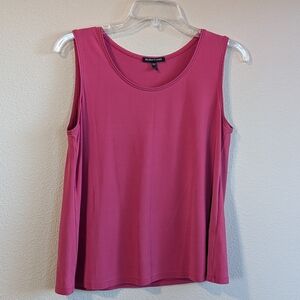 Eileen Fisher Size Small Rose Pink 100% Silk Tank Top